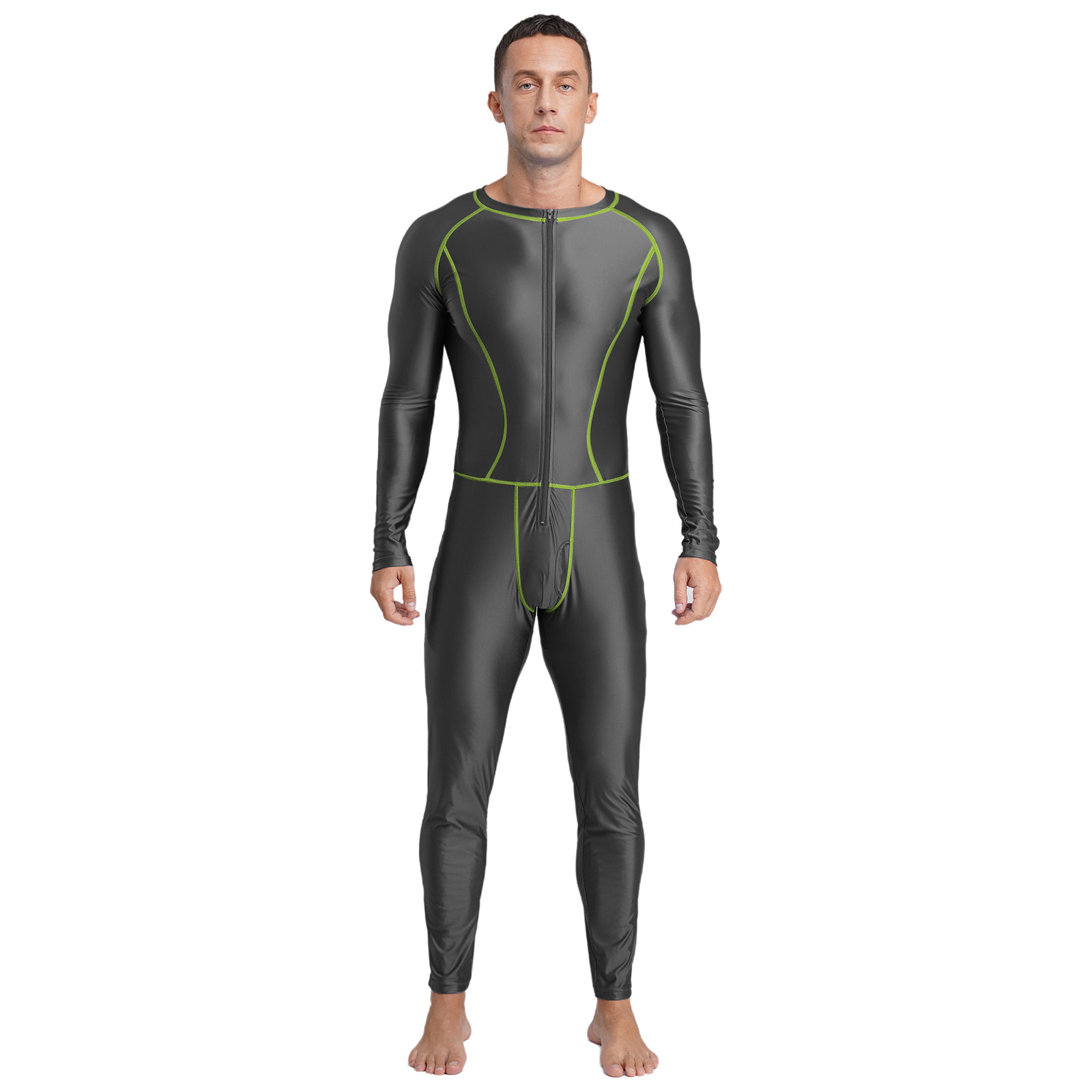 Swimwear Mens Swimsuit Glossy  - Compression Long Pant recension och pris