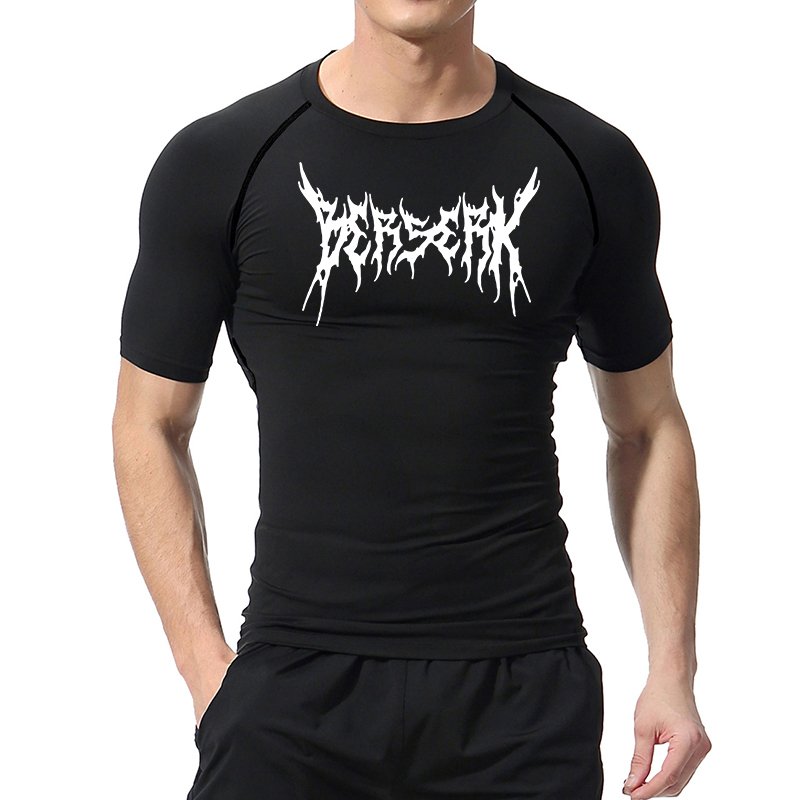 Gym Workout Rash Guard for Men - Base Layer Top recension och pris
