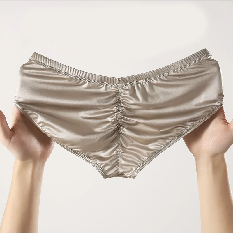 4pcs Mens Briefs Shinny Satin  - Pouch Boxer Pouch recension och pris